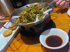 干锅脆莴笋-莲餐厅·湖北菜·潜江小龙虾店(愚园路店)
