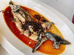 豆豉蒸鲟龙鱼-万龙洲海鲜(大兴绿地缤纷城店)