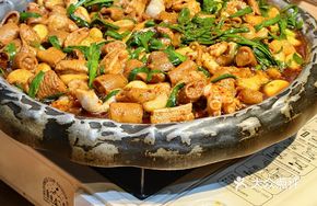 Spicy Octopus and Beef Intestine Feast Pot