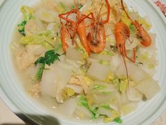 邬山腐皮杭白菜-老头儿油爆虾·三潭印月