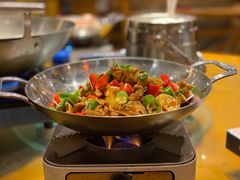 干锅肥肠-格塘人家·山泉水煮鱼(望兴家园店)
