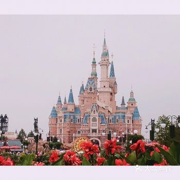 上海迪士尼乐园，公主们快回家！！