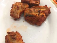 蒜香排骨-杨梅坑渔村海鲜餐厅