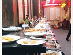 自助取餐区-素德轩素食餐厅(东港店)