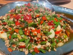 山椒炒肉末-山石榴·贵州菜(丰盛里店)