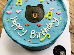 简笔画头像手绘蛋糕-艾加柒克蛋糕茶歇甜品台(春熙路店)