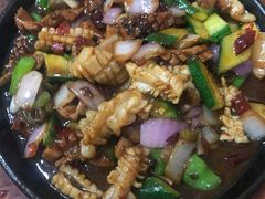 鱿鱼爆腰花铁板-卢庄(江汉路店)