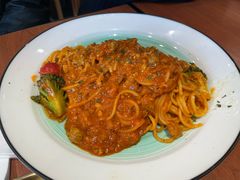 意式肉丸子酱天使面-魏斯理汉堡(西安沣东吾悦店)