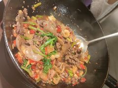 小炒黄牛肉-小隐人家(乐松店)
