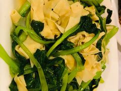鸡毛菜炒百叶-翠亭酒家(山西南路店)