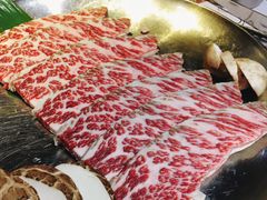 雪花原味流星上脑肉-老炉家木炭烤肉(长江国际店)