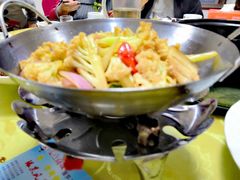 干锅花菜-巢湖名吃·东关老鹅汤(江南风情街店)