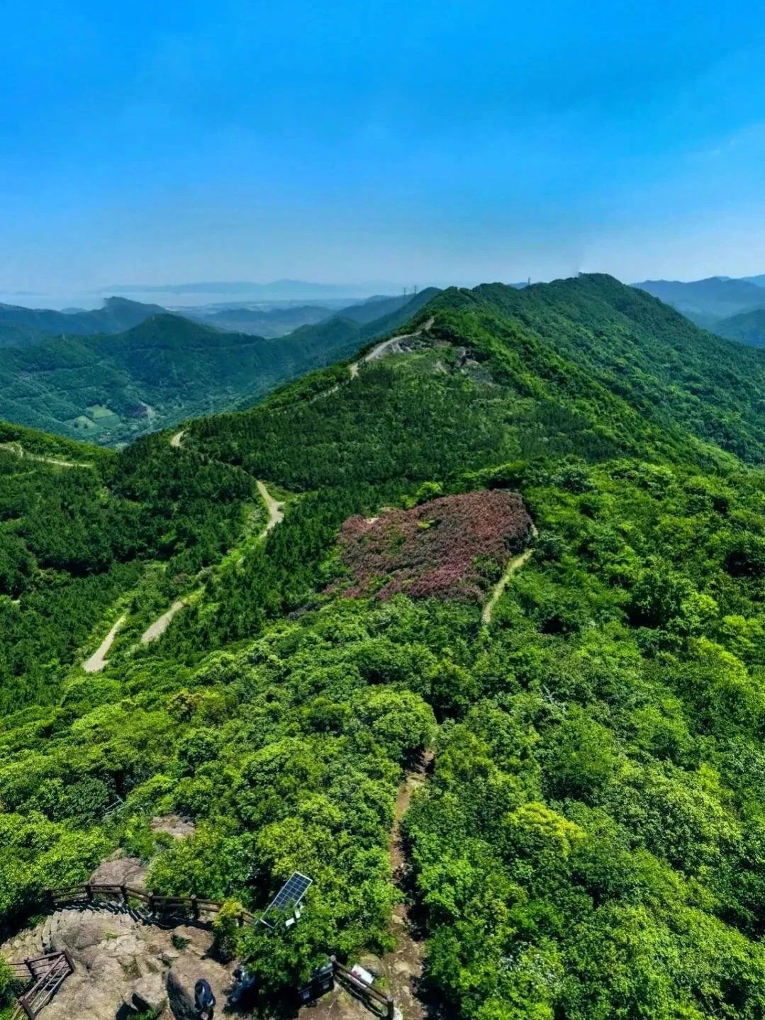 0元玩转这座城九峰山,位于宁波市北仑区