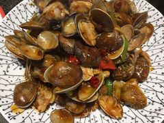 辣炒花蛤-渔民船说·北塘海鲜·天津菜·海肠捞饭(北塘古镇店)