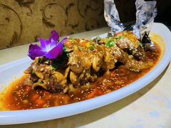 霸王牛蹄-八块土鸡-激情椒麻鱼-干香鸡--青之口新疆菜·特色羊排揪片子
