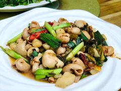 酸菜炒肥肠-闽公馆·客家私房菜·商务宴请·包厢(杏林橡树湾店)