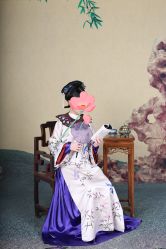 -后宫·古装汉服京剧儿童亲子全家福摄影