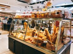 面包甜点陈列柜-山崎面包(第一八佰伴店)