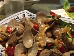 麻辣（葱姜）花蛤-小院烤肉(公园南路店)