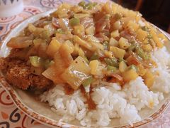 咖喱猪扒饭-食戟