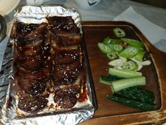 手工煎饼配烤肉-玉玲珑(陆家嘴店)