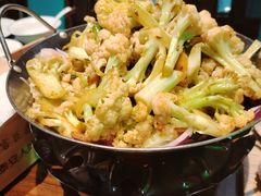 干锅花菜-老山东·山东菜(鲁菜名店)