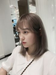 点击看大图 空气刘海-3AM HAIR SALON烫发染发接发