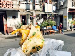 -正宗杂粮煎饼香软鸡蛋饼