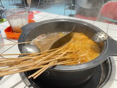 螺蛳粉菌汤鸳鸯锅底-九街淑芬掌中宝串串公司(内街文化创意园店)