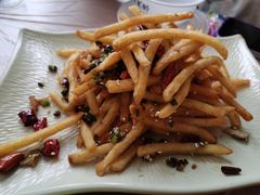 干煸土豆条-巴厘龙虾·榜首油焖大虾(青山店)