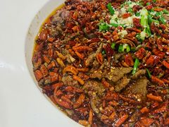 水煮鸭胗加牛肉-邱大妈水煮(龙山店)