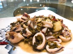 酸菜炒鱿鱼-温岭人家(红花北路店)