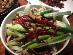 椒麻鸡-绿茶餐厅(华联万柳店)