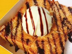 香草冰淇淋厚吐司-阿信厚吐司(曾厝垵店)