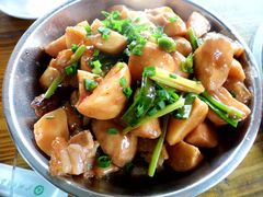 烧肉炆慈姑-润记农家菜