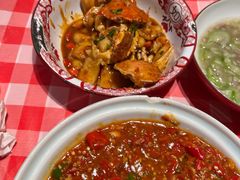 梭子蟹炒年糕-辣小鲜·南昌大排档(船山路店)