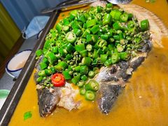 -探鱼·鲜青椒爽麻烤鱼(天河优托邦店)