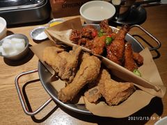 双拼炸鸡-富乐满韩国正宗炸鸡韩国料理(虹泉路店)