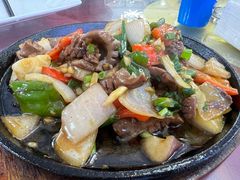 铁板腰花-长临河古镇福味轩土菜馆(长临河店)