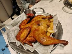 奥尔良烤鸡配薯条-卡朋西餐(乐峰广场店)