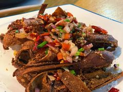 椒盐鸭头-王胖子土菜馆·特色杭帮菜·农家土菜