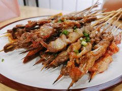 -龚海宝· 烧烤· 羊肉原切挂糊更好吃(庄市店)