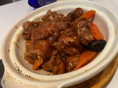 胡萝卜鲍汁焖猪蹄-106餐厅(山水文园店)