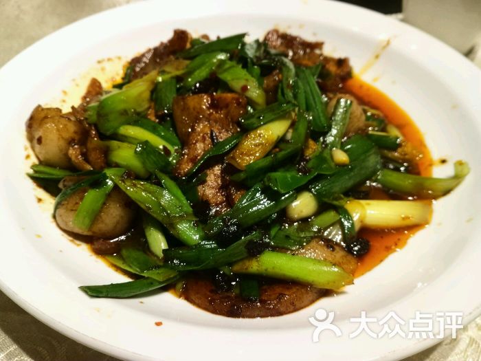 红杏酒家(荔枝广场店)-回锅肉大蒜炒图片-南京美食-大众点评网
