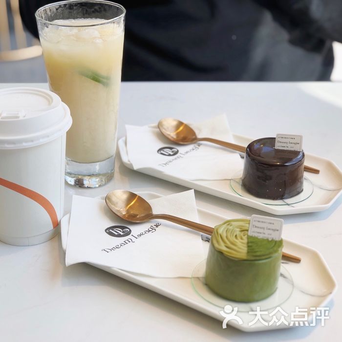 dreamleague法式甜品店蜜桃乌龙茶图片-北京甜品饮品-大众点评网