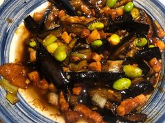 卤肉毛豆烧茄子-小吊梨汤·北京菜·烤鸭(鸟巢店)