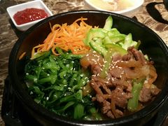 黑毛猪石锅拌饭-猪啊牛呀羊啊铜盘烤肉(正大广场店)