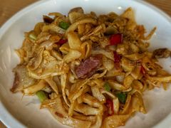 腊肉炒烟笋-隅乐胡椒虾·台湾菜·团建(皇岗店)
