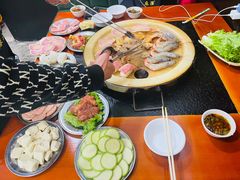 -老姐石板烧烤+铜炭火锅(总店)