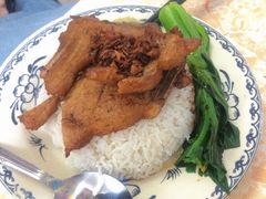 葱油猪扒饭-渔记茶餐厅(渔村店)